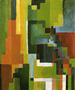抽象的かつ装飾的 Painting - Colored Forms II 表現主義